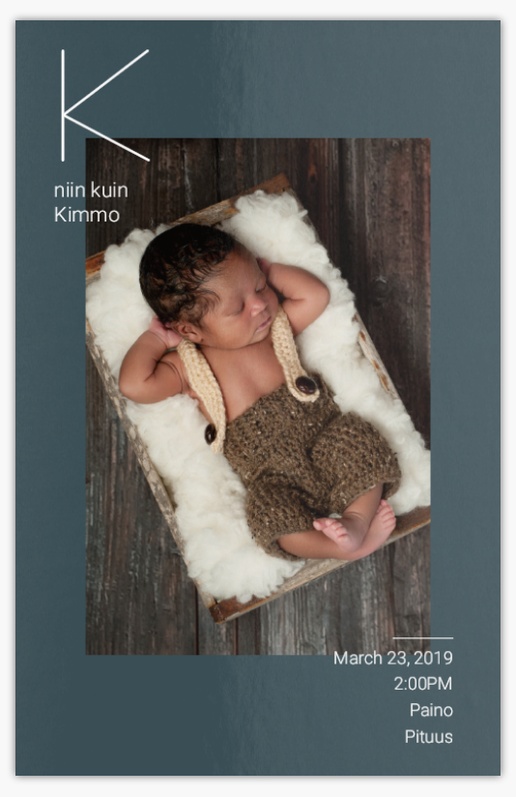 Mallin esikatselu Mallivalikoima: Poika Vauvakortti, 18.2 x 11.7 cm
