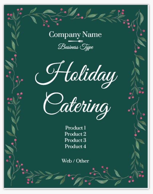Design Preview for Design Gallery: Holiday Aluminum A-Frame Signs, 1 Insert - No Frame 22" x 28"