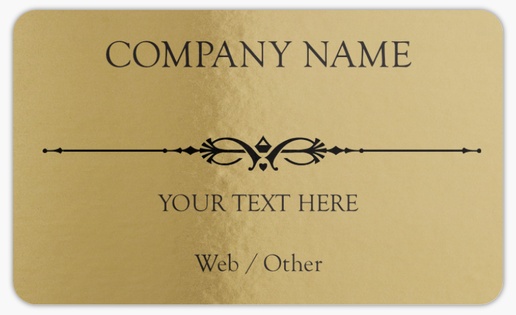 Design Preview for Design Gallery: Antiques Roll Labels, 3" x 5"