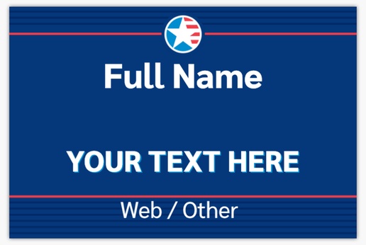 Design Preview for Political Yard Signs, 48" x 72" Horizontal