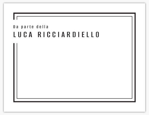 Anteprima design per Biglietti, Piatto 13,9 x 10,7 cm