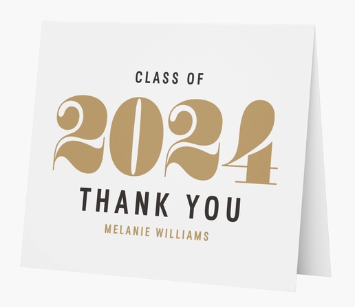 A big year 2022 white brown design for Graduation