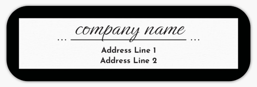 Design Preview for Design Gallery: Food Catering Return Address Labels, White Paper