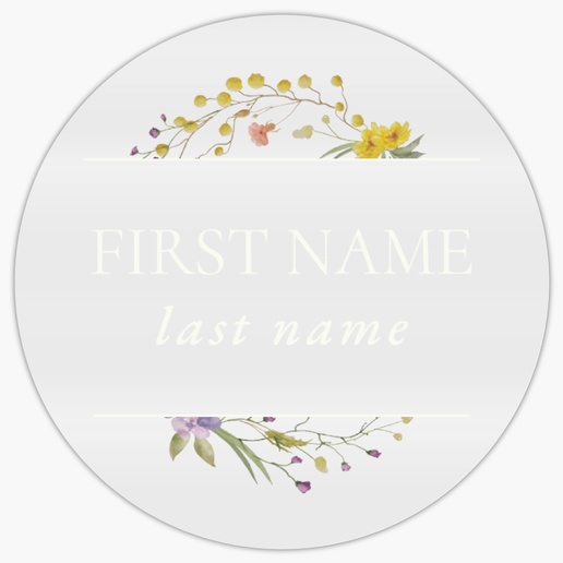 A event planner wild flowers white brown design for Floral