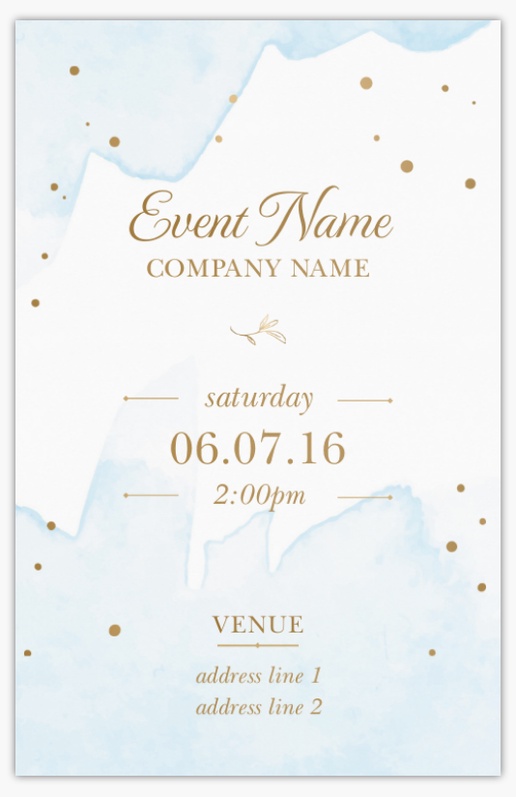 Design Preview for Design Gallery: Business Invitations & Announcements, Flat 18.2 x 11.7 cm