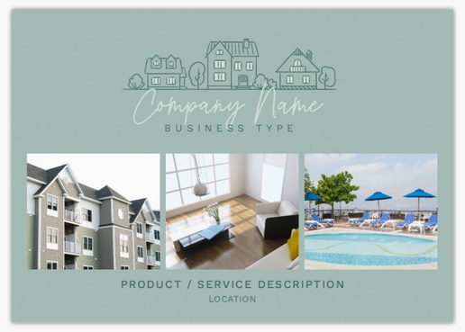 Design Preview for Design Gallery: property development Postcards, A6