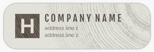 Design Preview for Design Gallery: Retail & Sales Return Address Labels, White Paper