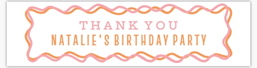Design Preview for Design Gallery: Birthday Paper Bags, Small (7.5" x 3.1" x 8.3")