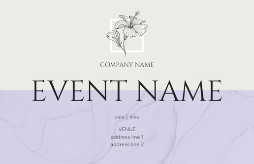 A business event event name white design for Business