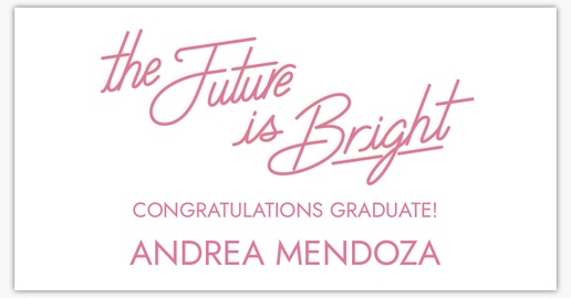 A graduation party graduation pink design for Graduation