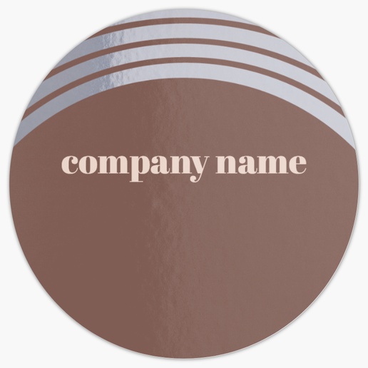 A modern business consultant brown cream design for Modern & Simple
