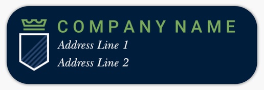 A insurance law blue green design for Business