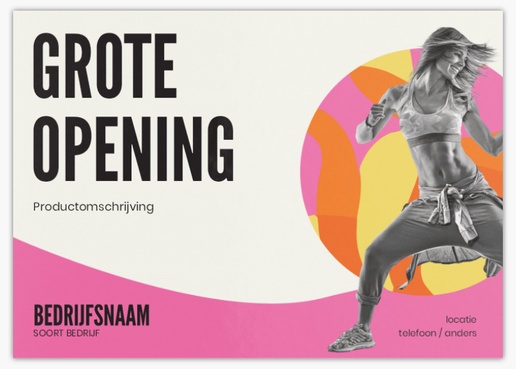 Voorvertoning ontwerp voor Ontwerpgalerij: Sport en fitness Postkaarten, A6 (105 x 148 mm)