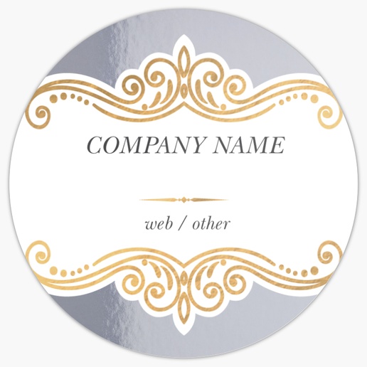 Design Preview for Beauty Consulting & Pampering Roll Labels Templates, 2.5" x 2.5"