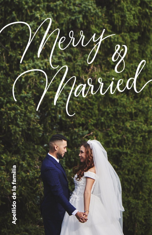 Un casado boda diseño crema para Moderno y sencillo con 1 imágenes