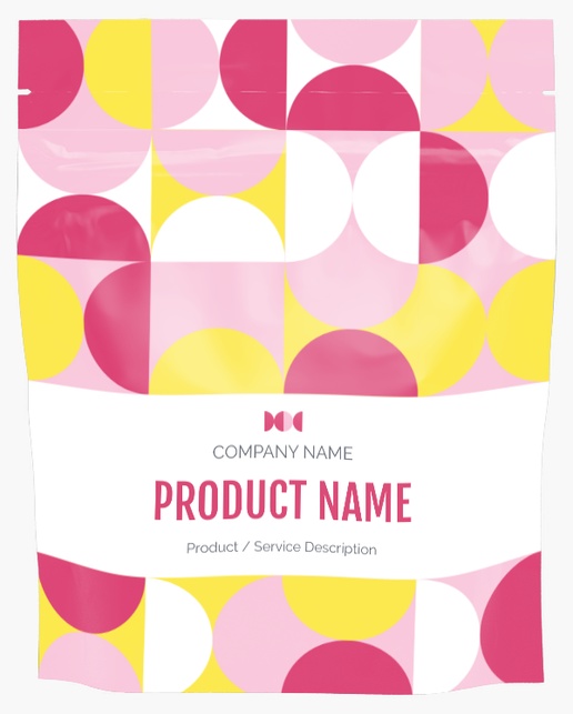 Design Preview for Fun & Whimsical Stand-Up Pouches Templates, 22.5 oz. (6.5" x 8" x 2.5") 