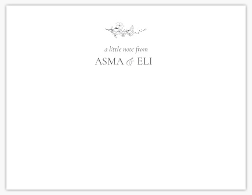 A monogram wedding gray design for Theme