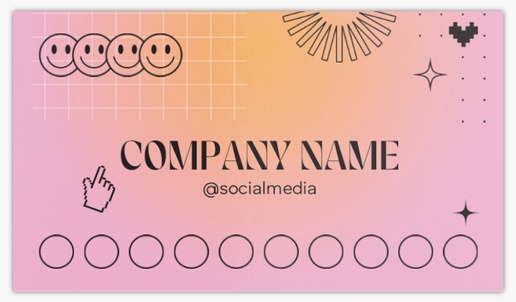 A feminine social media pink brown design for Art & Entertainment