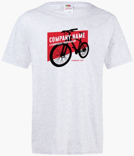 Design Preview for Sports & Fitness Fruit of the Loom® T-shirt Templates