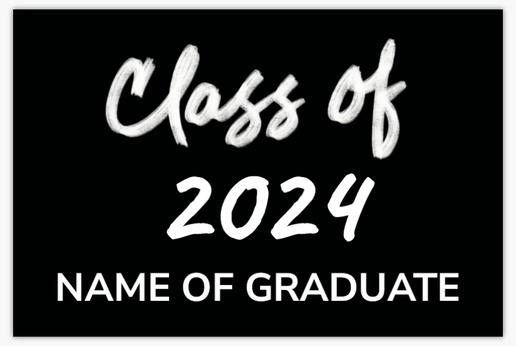 Design Preview for Graduation Lawn Signs Templates, 24" x 36" Horizontal