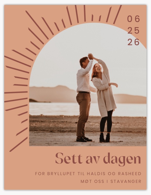 Forhåndsvisning av design for Designgalleri: Bohem Sett av dagen-kort, 14 x 10,1 cm