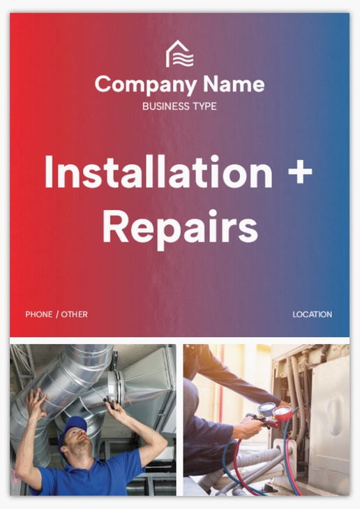 Design Preview for Design Gallery: Construction, Repair & Improvement Postcards, A5 (148 x 210 mm)