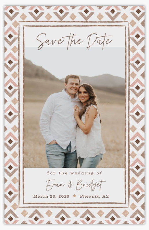Design Preview for Design Gallery: Destination Save the Date Cards, 4.6" x 7.2"
