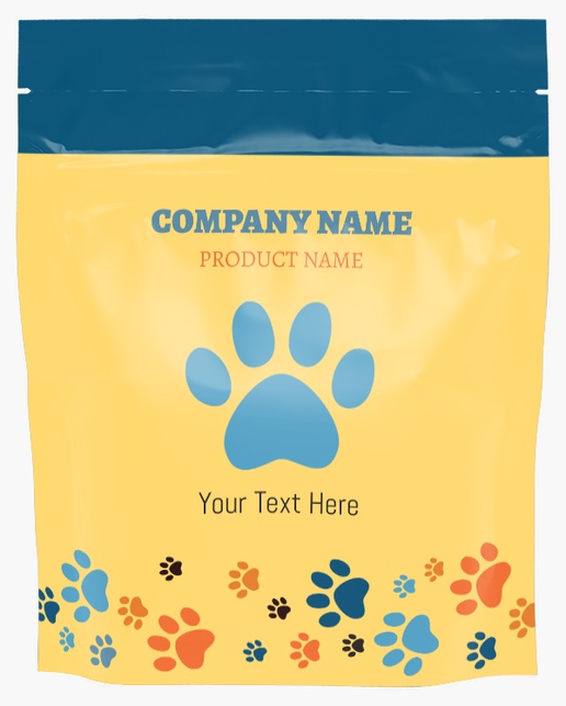 A dog cat cream blue design for Purpose