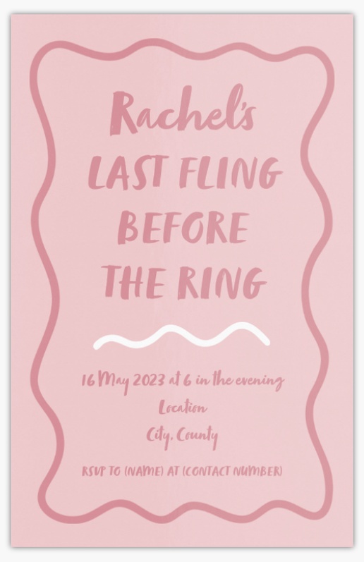 Design Preview for Design Gallery: Fun & Whimsical Invitations & Announcements, Flat 18.2 x 11.7 cm