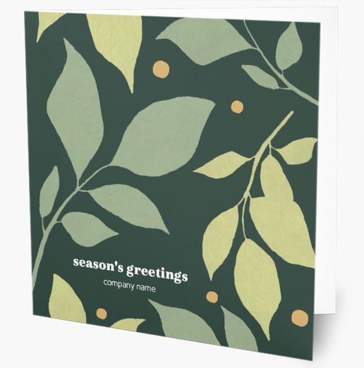 A christmas greenery bold botanicals gray green design for Theme