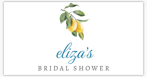 Design Preview for Design Gallery: Bridal Shower Paper Bags, Medium (9.4" x 4.3" x 12.2")