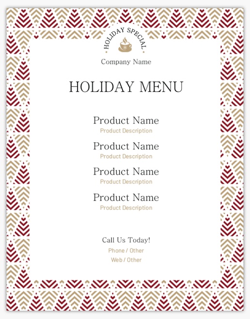 Design Preview for Holiday Foam Boards Templates, 22" x 28"