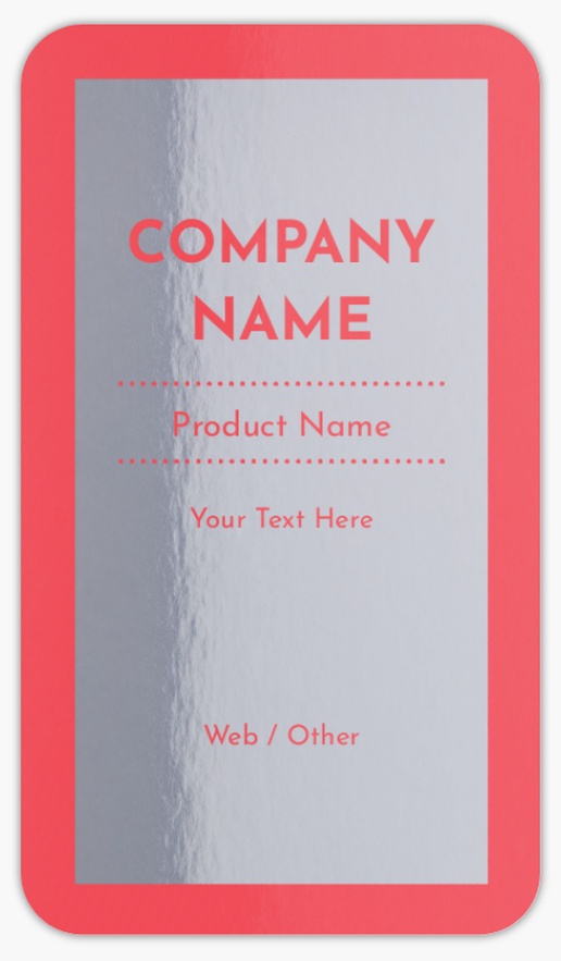 Design Preview for Technology Roll Labels Templates, 2" x 3.5"