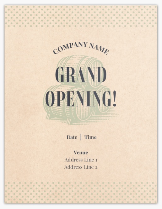 Design Preview for Design Gallery: Rustic Invitations & Announcements, Flat 13.9 x 10.7 cm
