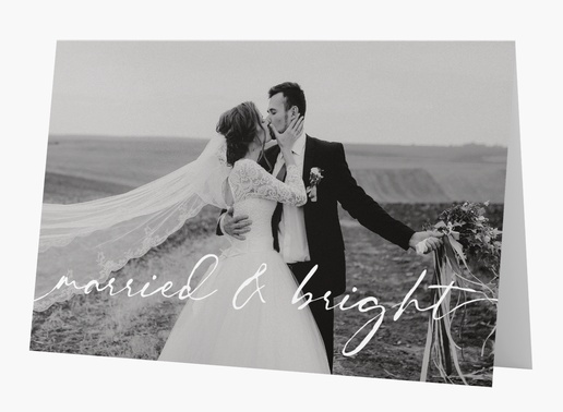 A full bleed wedding white design for Theme with 1 uploads