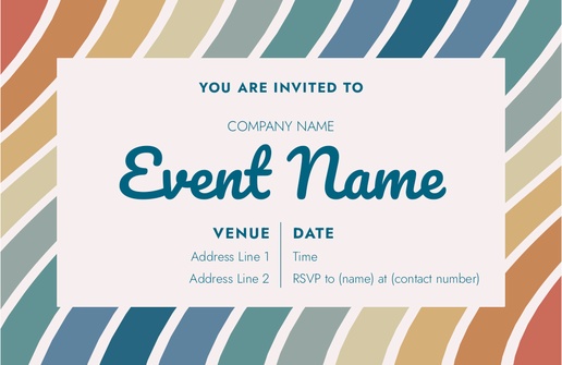 A colorful business event white gray design for Occasion