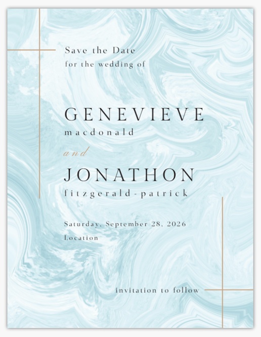 A nautical beach gray design for Save the Date