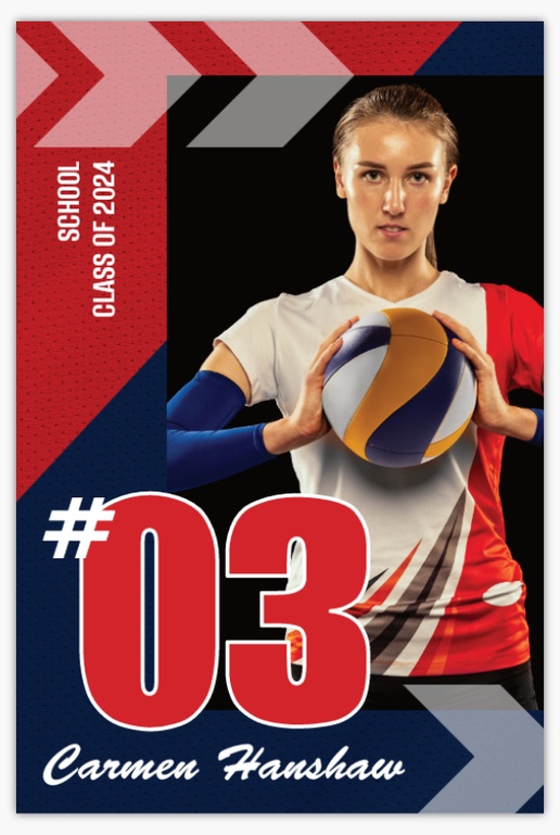 Design Preview for Sports Foam Boards Templates, 24" x 36"