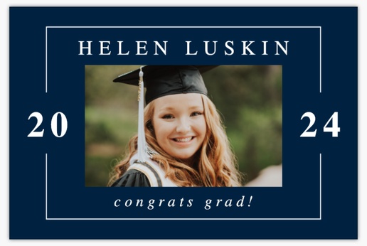 A graduation party geometric blue gray design for Graduation Party with 1 uploads