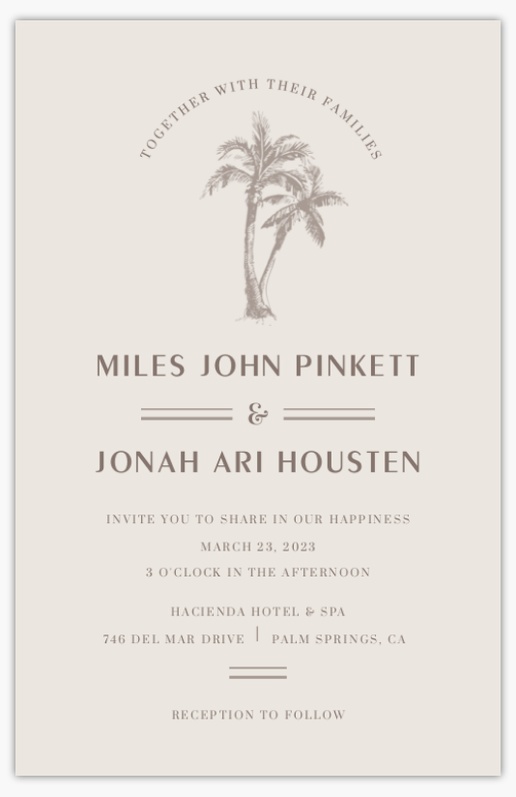 A tropical palm tree gray design for Theme