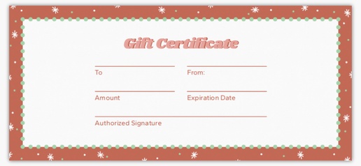 Design Preview for Design Gallery: Fun & Whimsical Gift Certificates
