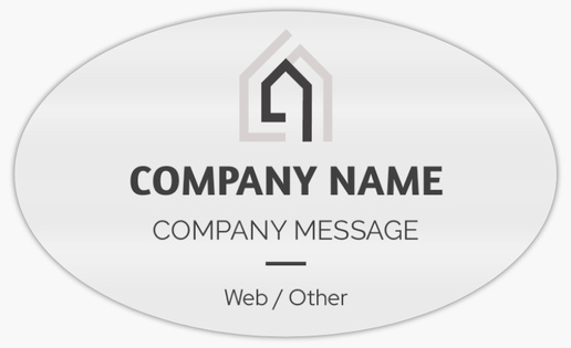 Design Preview for Property & Estate Agents Roll Labels Templates, 3" x 5"