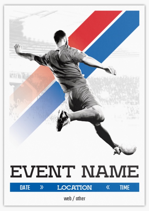 Design Preview for Design Gallery: Sports Specific Postcards, A5 (148 x 210 mm)