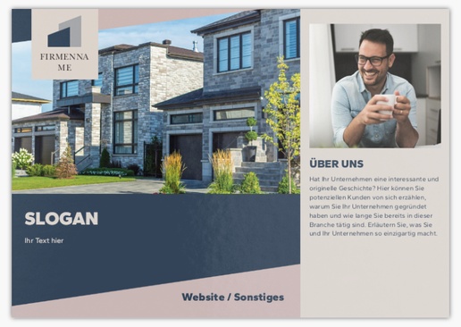 Designvorschau für Designgalerie: Postkarten Immobiliengutachten & Investitionen, A5 (148 x 210 mm)