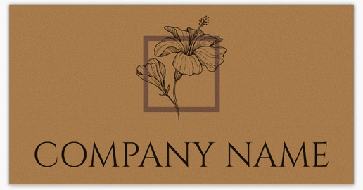 A flower company name black gray design for Art & Entertainment