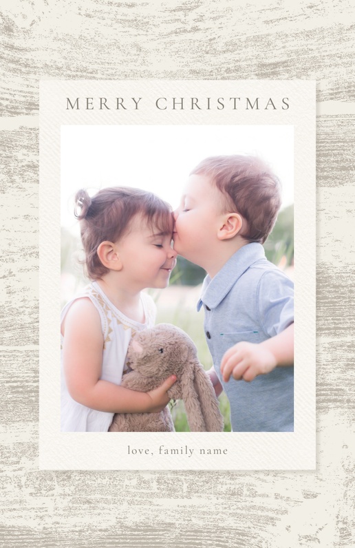 A natural farmhouse chic white design for Christmas with 1 uploads